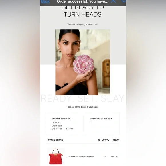 Vibrant Red Designer Stunning Luxe High End Structured Woven Bag (Emily in Paris - Picture 17 of 17